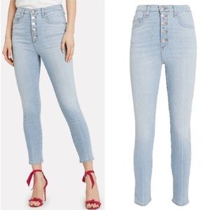 Veronica Beard Light Debbie Skinny Jeans